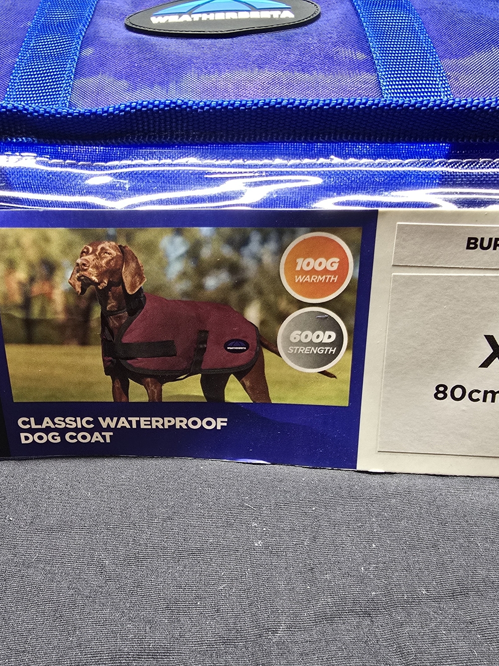 Classic Waterproof Dog Coat in Burgundy